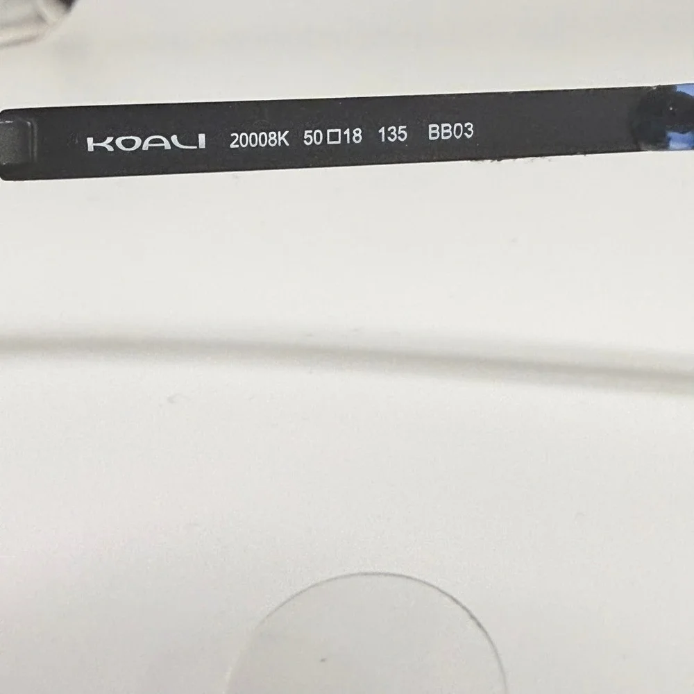 Morel Koali 20008K‎ Blue Black Tortoise Cat Eye Eyeglasses 50-18-135 BB03 France